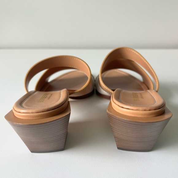 Burberry Logo Print Canvas and Leather Sandals - Picture 2 of 15